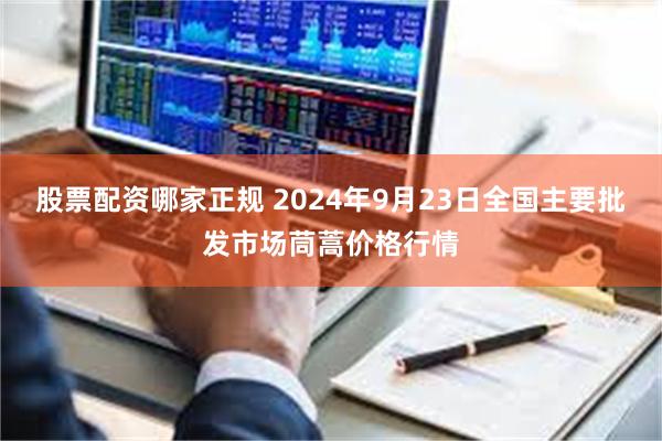 股票配资哪家正规 2024年9月23日全国主要批发市场茼蒿价格行情