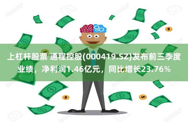 上杠杆股票 通程控股(000419.SZ)发布前三季度业绩，净利润1.46亿元，同比增长23.76%